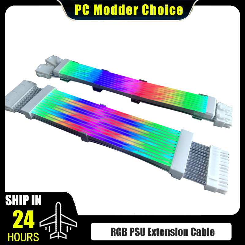 Pc Gaming Lian Li - PSU Extension Cable RGB Strimer Plus