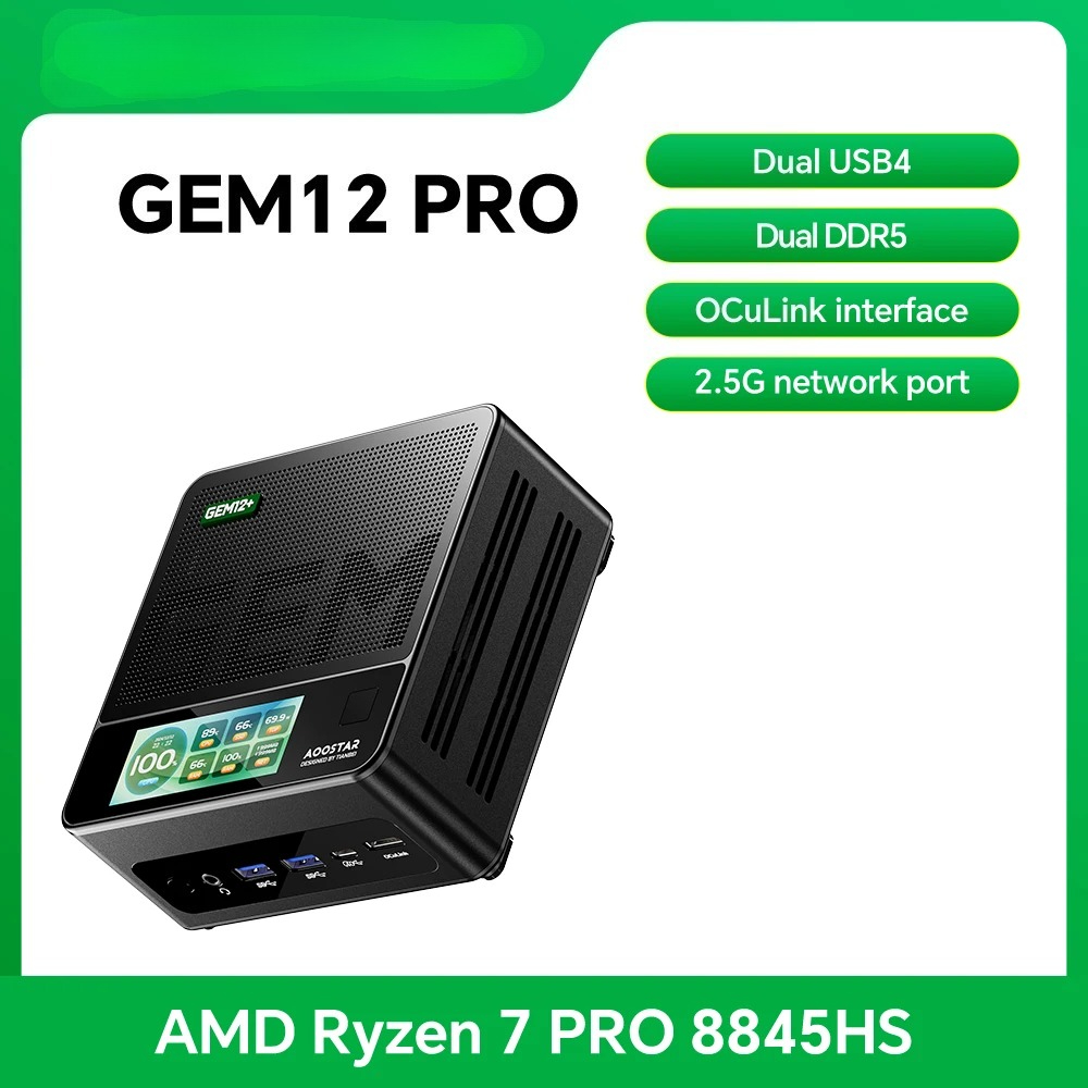 Pc Gaming Ryzen 7 - GEM12 Pro Mini PC Ryzen 7