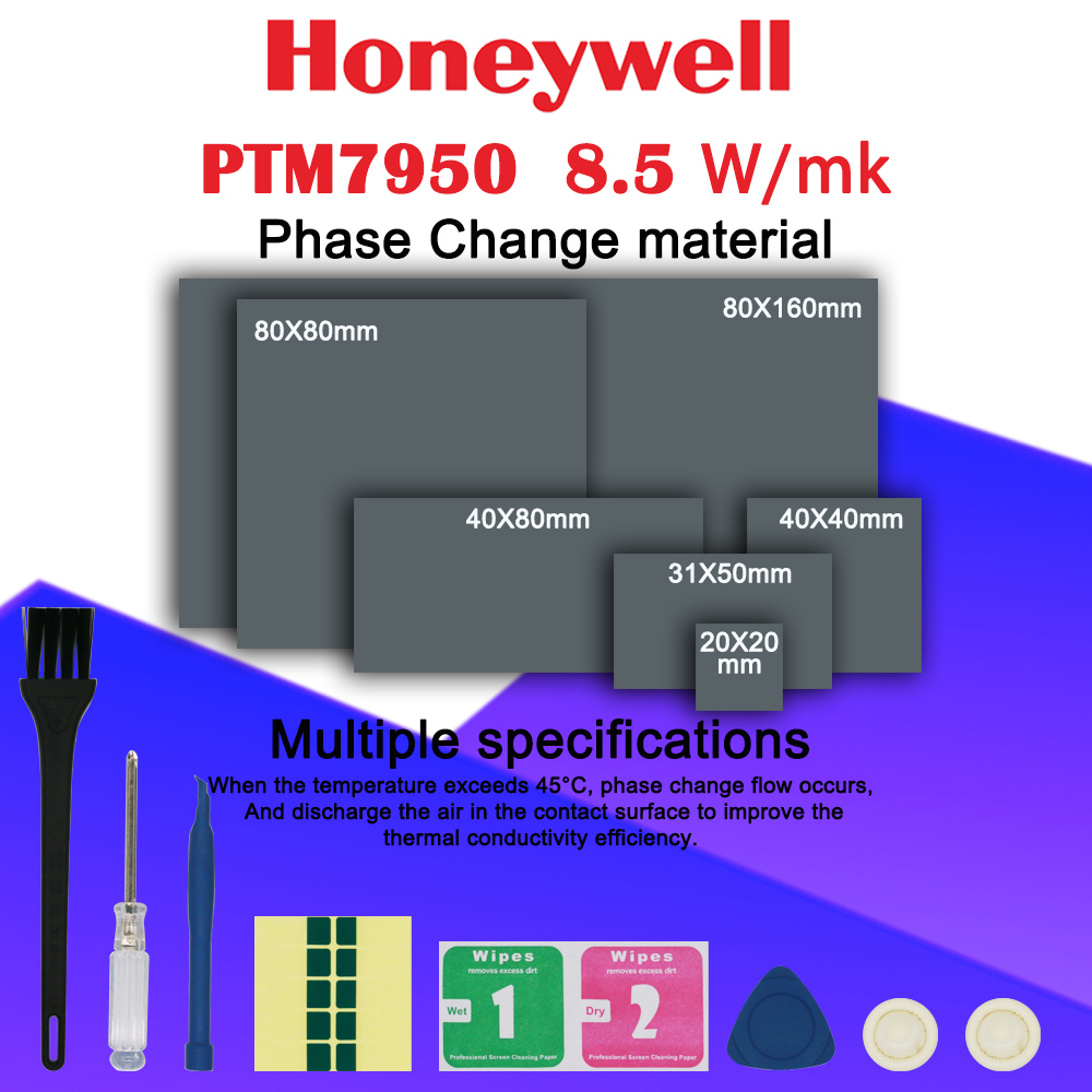 Laptop Cooling Pad - Honeywell PTM7950 Phase Change Pad 8.5W/mk