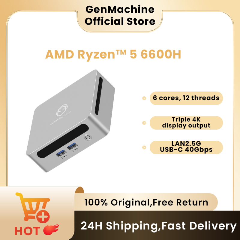 Pc Gaming Ryzen 7 - GenMachine Ryzen 6600H 6600U 6800H Mini