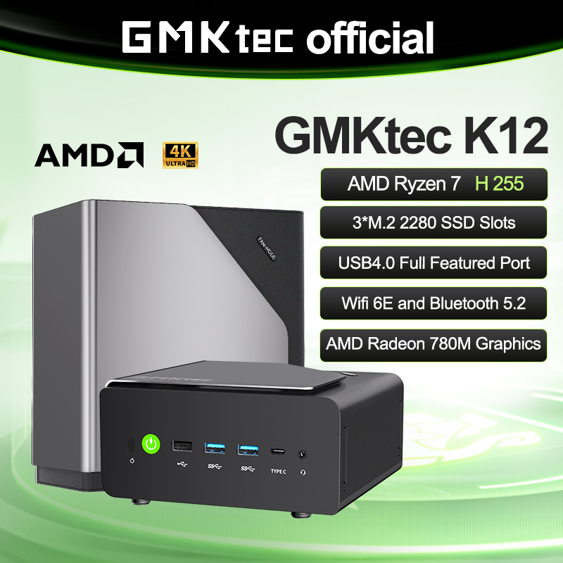 Pc Gaming Ryzen 7 - GMKtec K12 Mini PC AMD Ryzen™