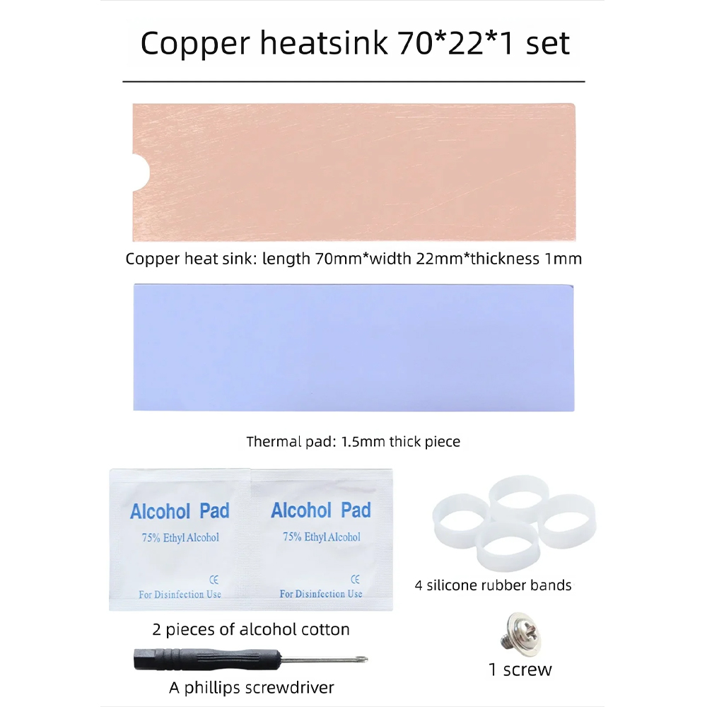 M.2 SSD Heatsink for NVMe NGFF - огляд і ціна Laptop Cooling Pad