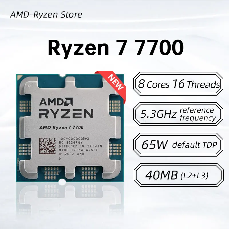 New AMD Ryzen 7 7700 Processor - огляд і ціна Pc Gaming Ryzen 7