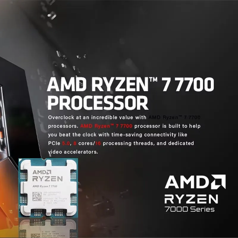 New AMD Ryzen 7 7700 Processor - огляд і ціна Pc Gaming Ryzen 7