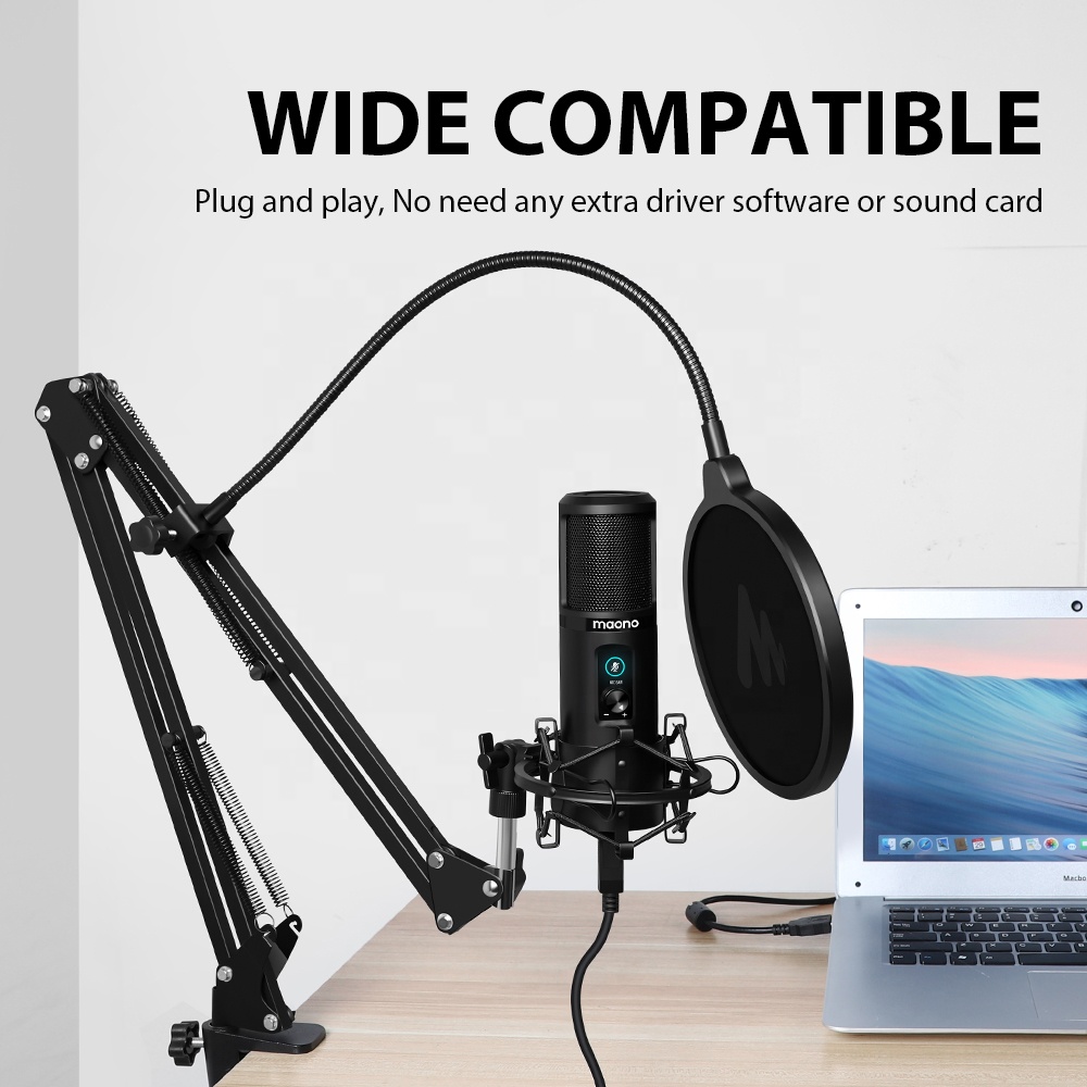 MAONO Professional USB Microph - огляд і ціна Gaming Microphone