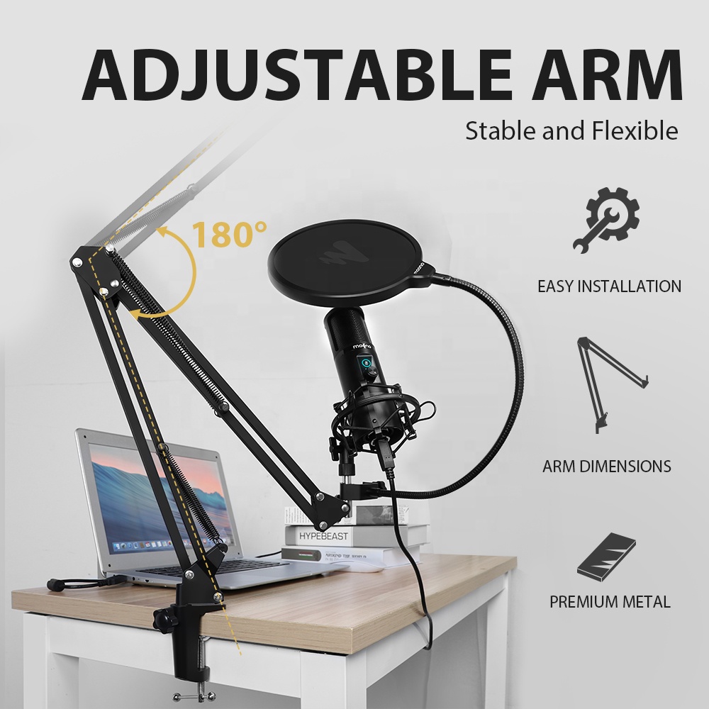 MAONO Professional USB Microph - огляд і ціна Gaming Microphone