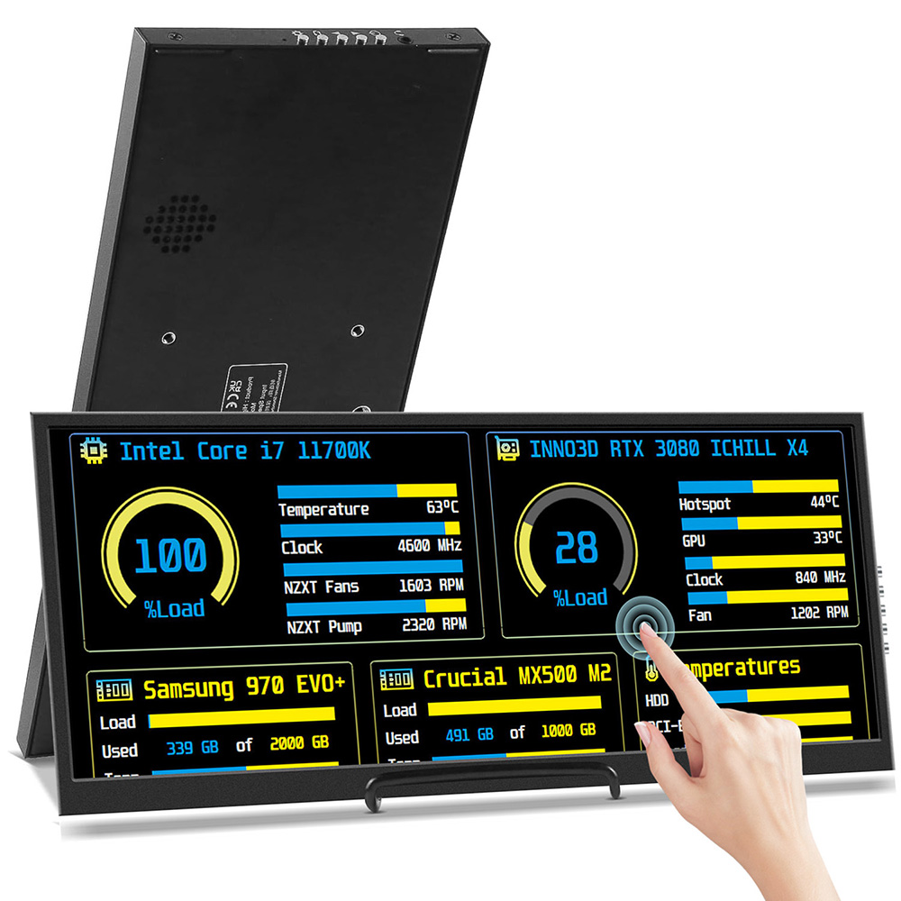 12.3 Inch TouchScreen Monitor  - огляд і ціна Pc Zotac Gaming