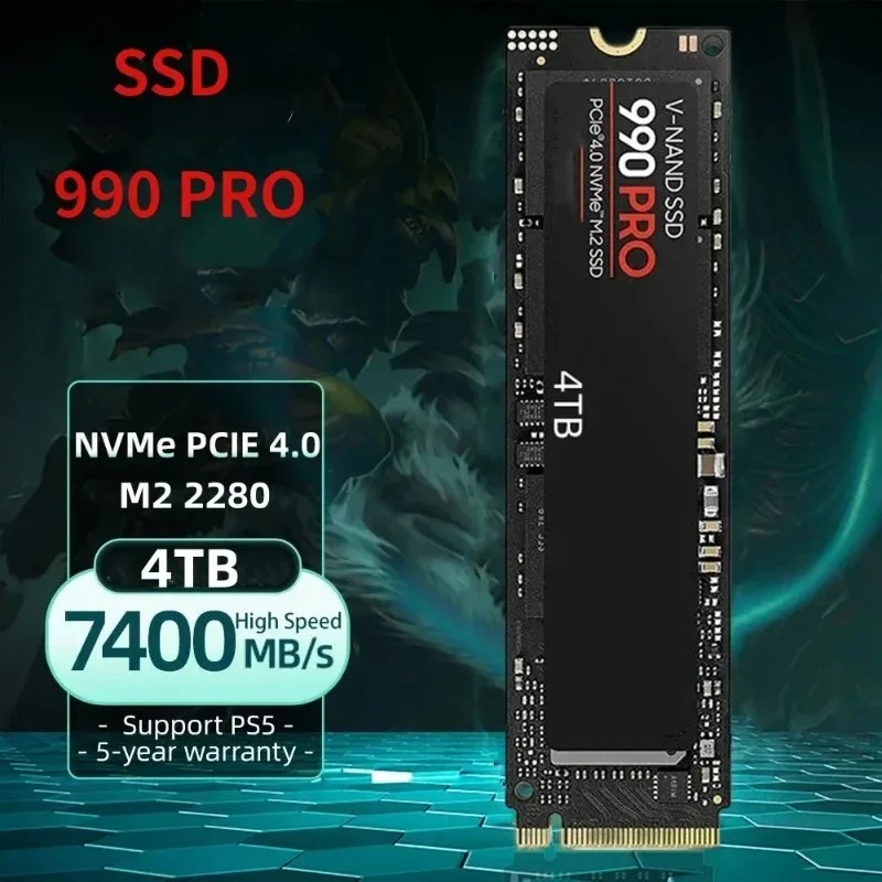 Genuine 990 PRO M.2 2280 NVMe  - огляд і ціна Pc Gaming Ps5