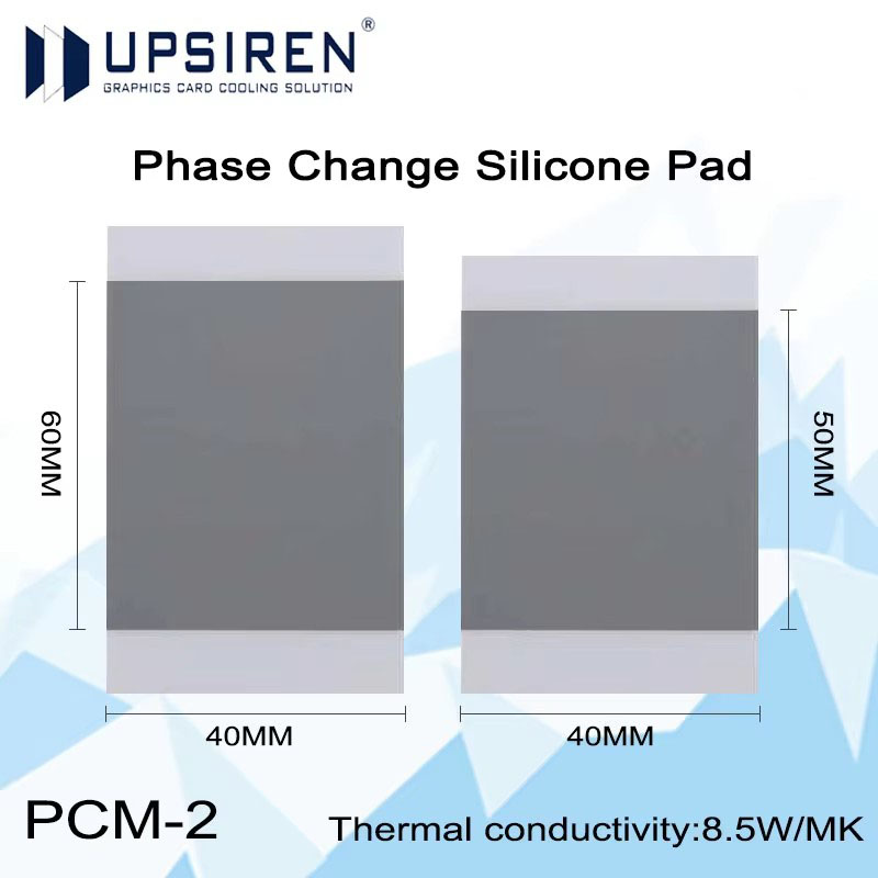UPSIREN PCM-1PCM-2 8.5W/mk Sol - огляд і ціна Laptop Cooling Pad