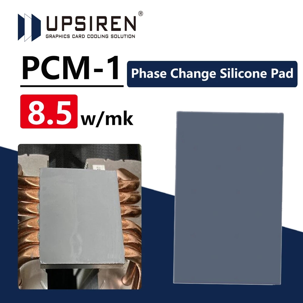 UPSIREN PCM-1PCM-2 8.5W/mk Sol - огляд і ціна Laptop Cooling Pad