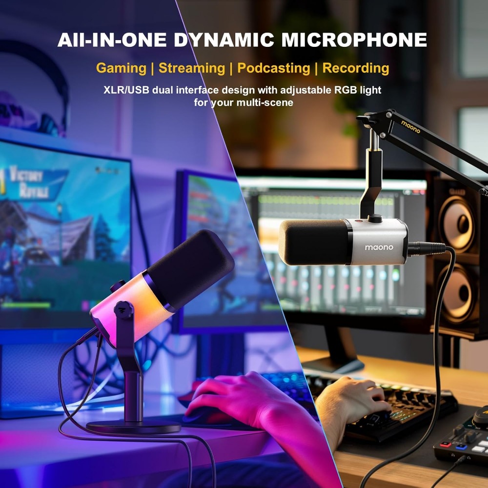USB/XLR Podcasting Microphone  - огляд і ціна Gaming Microphone