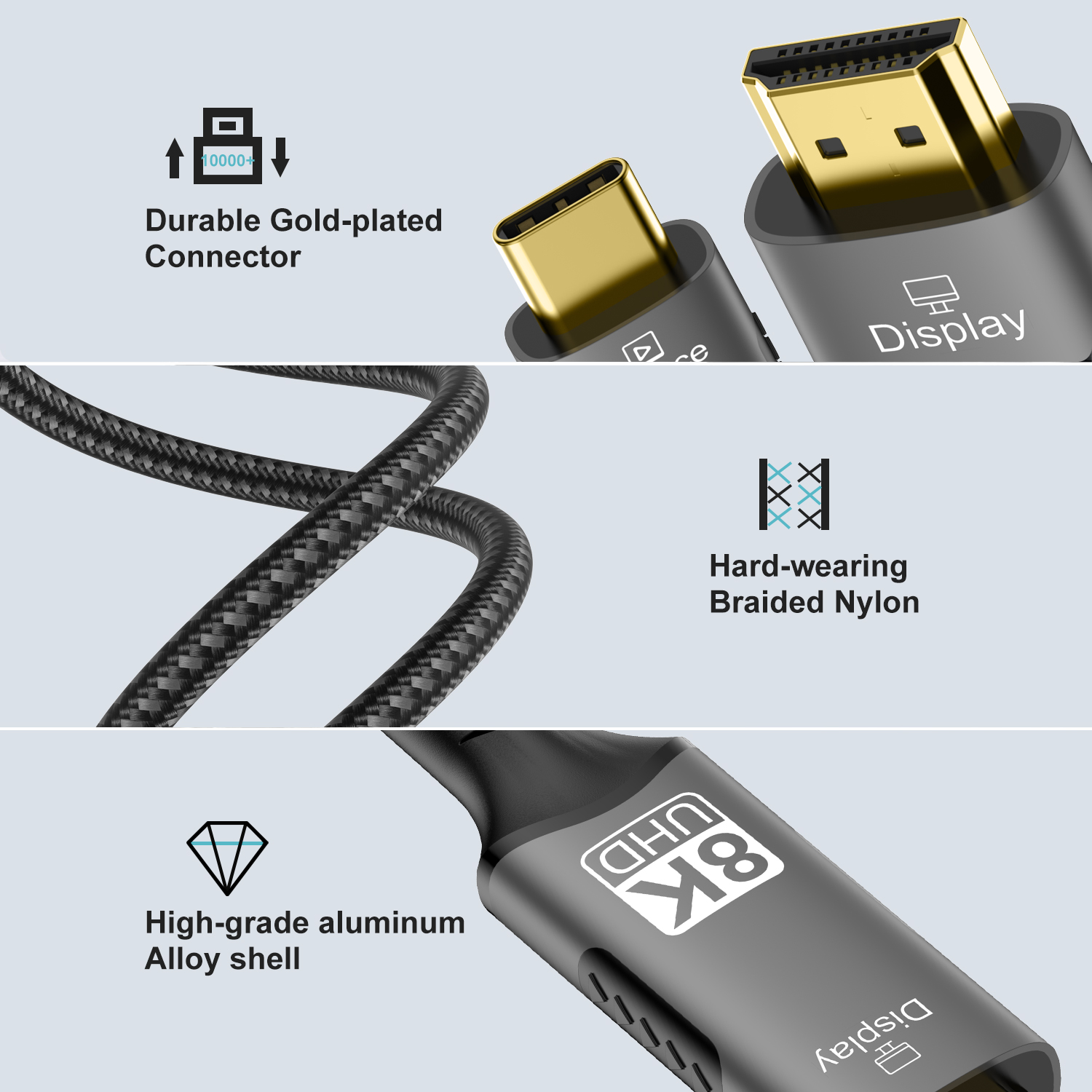 8K Type C to HDMI 2.1 Cable 32 - огляд і ціна Pc Zotac Gaming