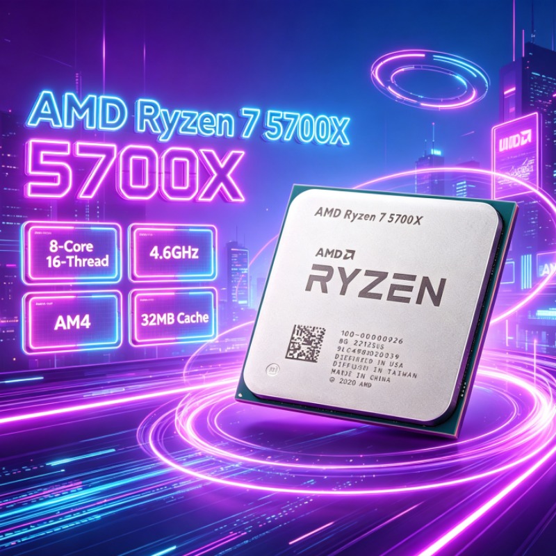 AMD Ryzen 7 5700X Gaming Proce - огляд і ціна Pc Gaming Ryzen 7