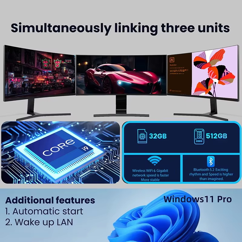 2026 Mini PC Intel Core i9 109 - огляд і ціна Pc Gaming Sultan