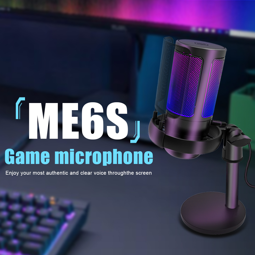 RGB USB Gaming Condenser Micro - огляд і ціна Gaming Microphone