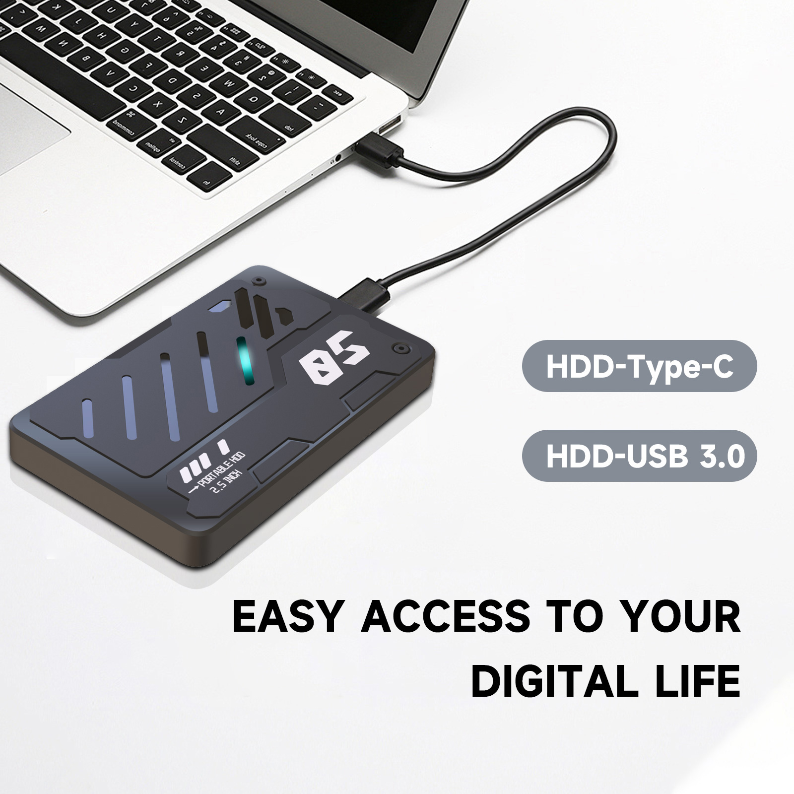 USB3.0 Type-C External Hard Dr - огляд і ціна Pc Gaming Ps5