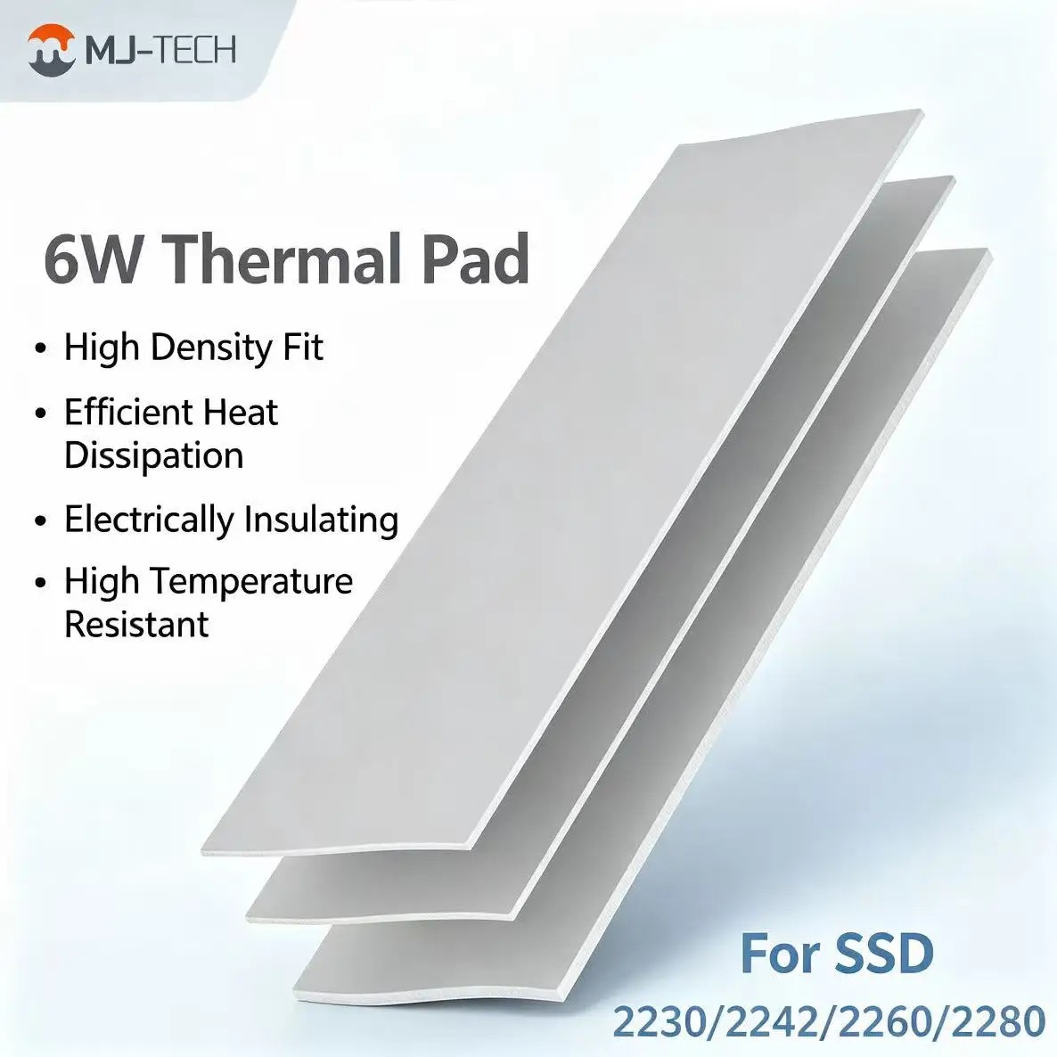 MJ-TECH 6W/mK Thermal Pad Non- - огляд і ціна Laptop Cooling Pad