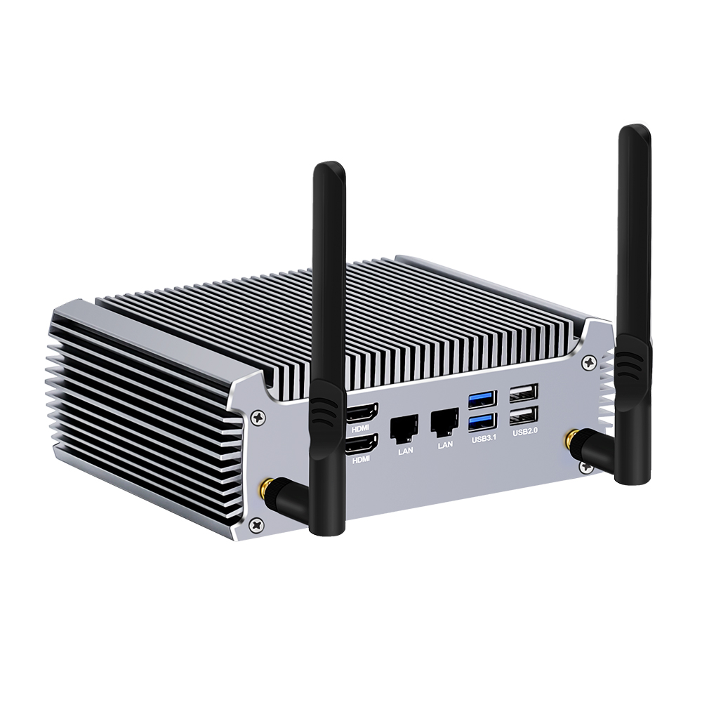 Topton FU02 Fanless Mini PC AM - огляд і ціна Pc Gaming Ryzen 7