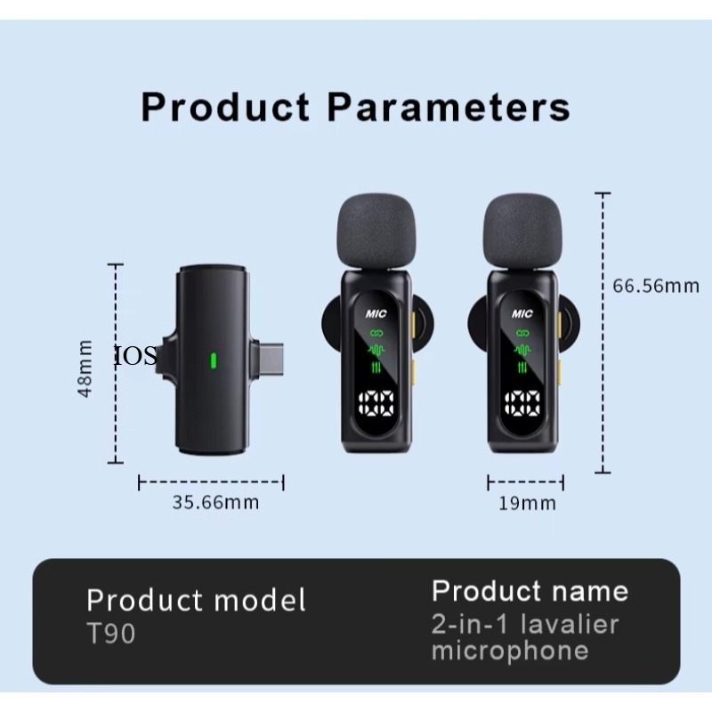 Mini Wireless Lavalier Microph - огляд і ціна Gaming Microphone