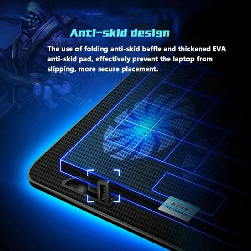 Y 6 Fans USB Cooler Cooling Pa - огляд і ціна Laptop Cooling Pad