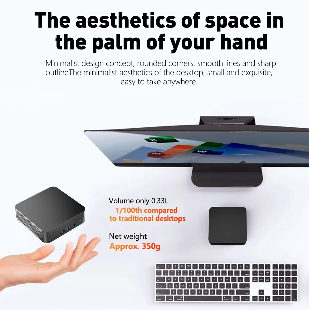 High Speed Mini Desktop PC Win - огляд і ціна Pc Gaming All In One