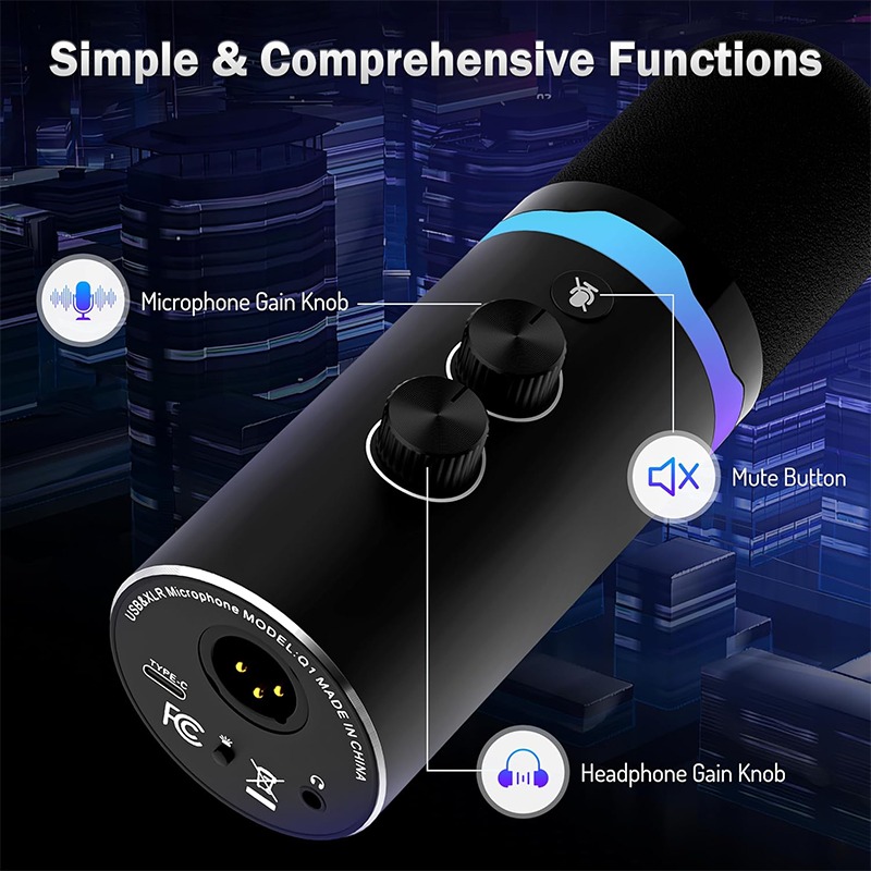 USB Gaming Microphone with Boo - огляд і ціна Gaming Microphone