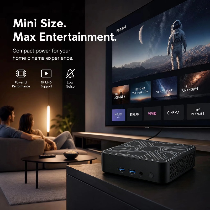 2026 New Mini PC Portable Inte - огляд і ціна Pc Gaming Sultan